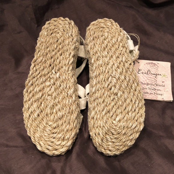 Eco Dragon 100% Hemp Sandals - Picture 5 of 9